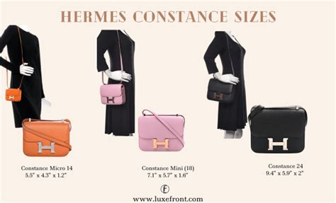 hermes constance mini size.